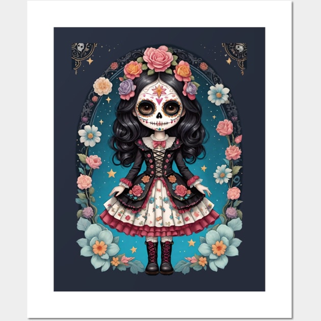 Dreamy Daybreak Doll Wall Art by Absinthe Society 